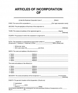 Article of association
